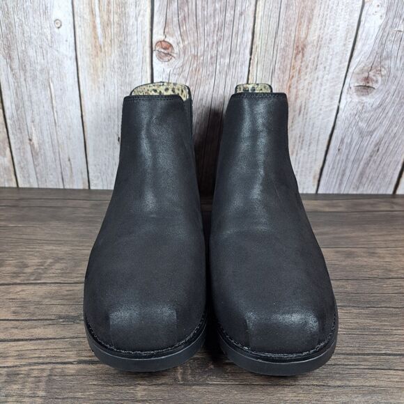 Skechers BOBS Chill Wedge Crusing Chelsea Boot Women's Sz 11 Black (NWOB) - Picture 2 of 8